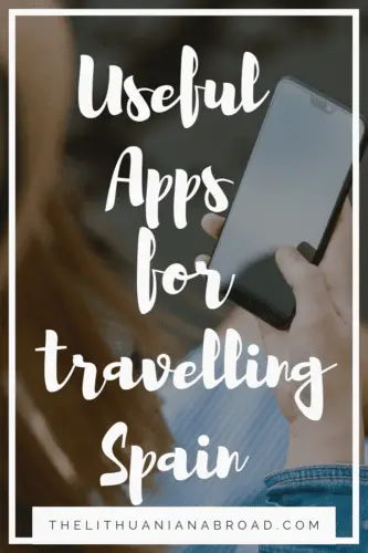useful apps for travelling spain