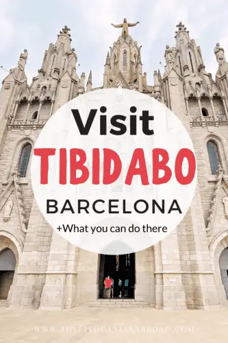 Tibidabo barcelona visit Mount Tibidabo viewpoint