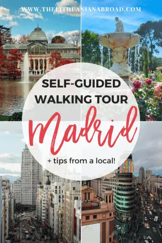 self-guided walking tour madrid