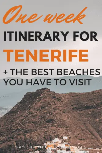 one week in Tenerife