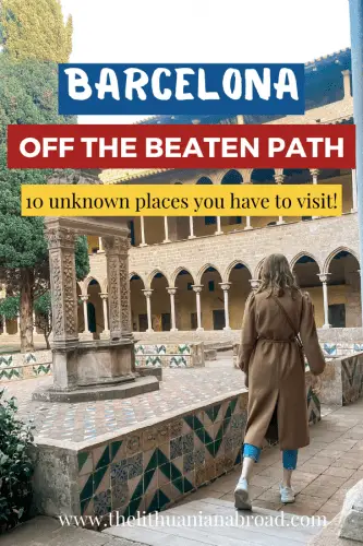 barcelona off the beaten path monastery title photo