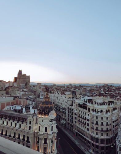 quotes about madrid View from Circulo de Bellas Artes! things to do in madrid at night