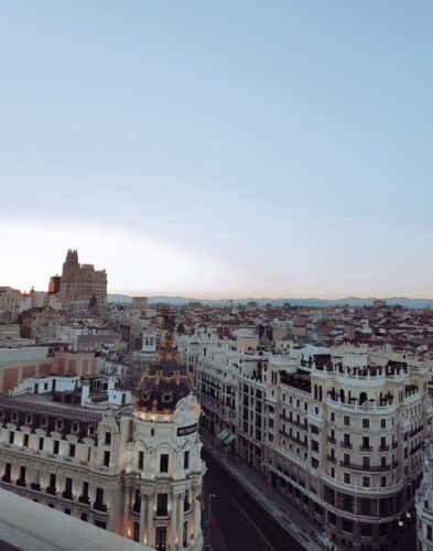 View from Circulo de Bellas Artes!