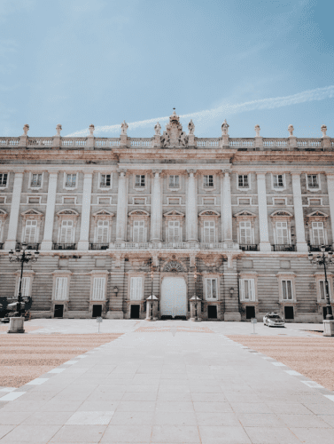 Palacio Real Madrid On a budget