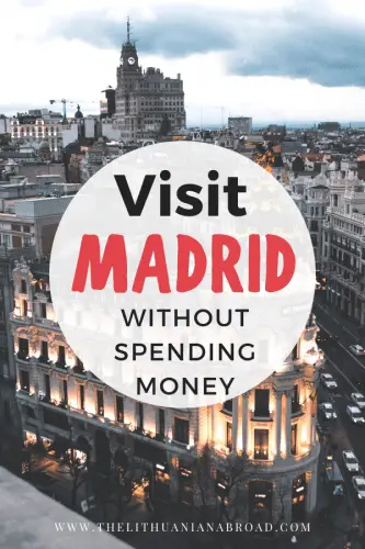 Free Things to do in Madrid on a budget