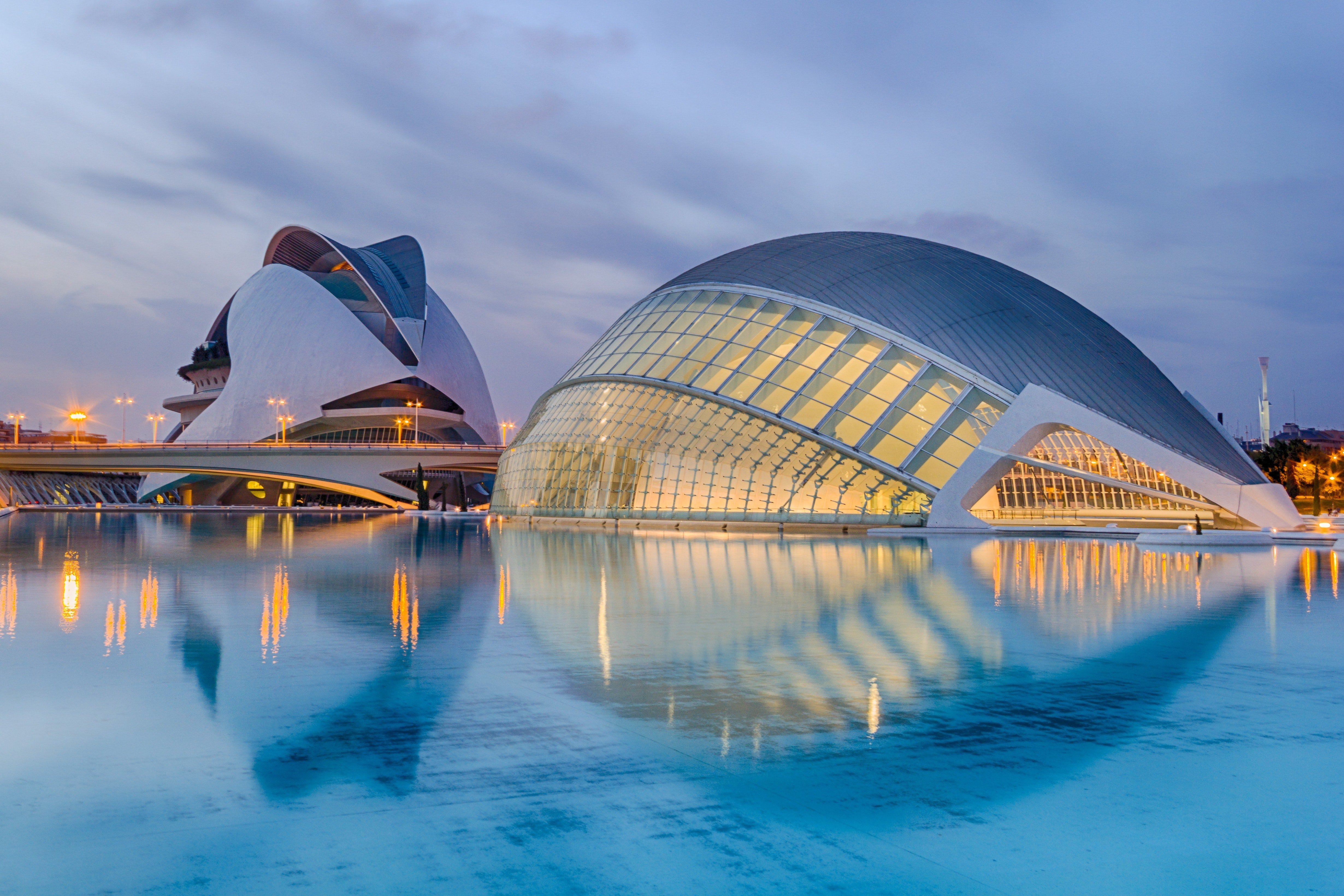one day in Valencia city of arts and sciences in valencia