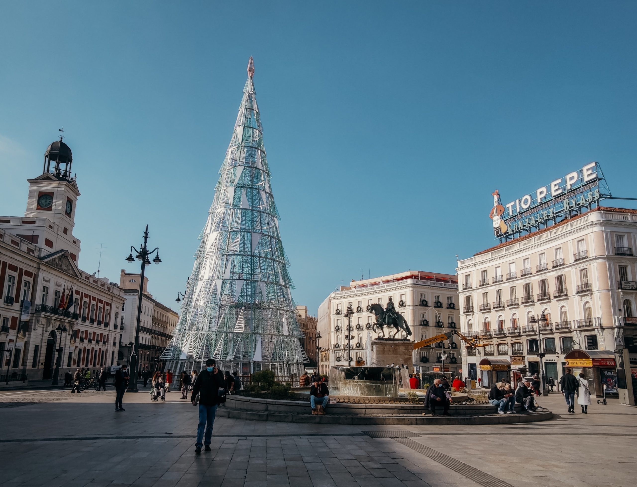 Sol Plaza del sol Madrid cost of living in madrid