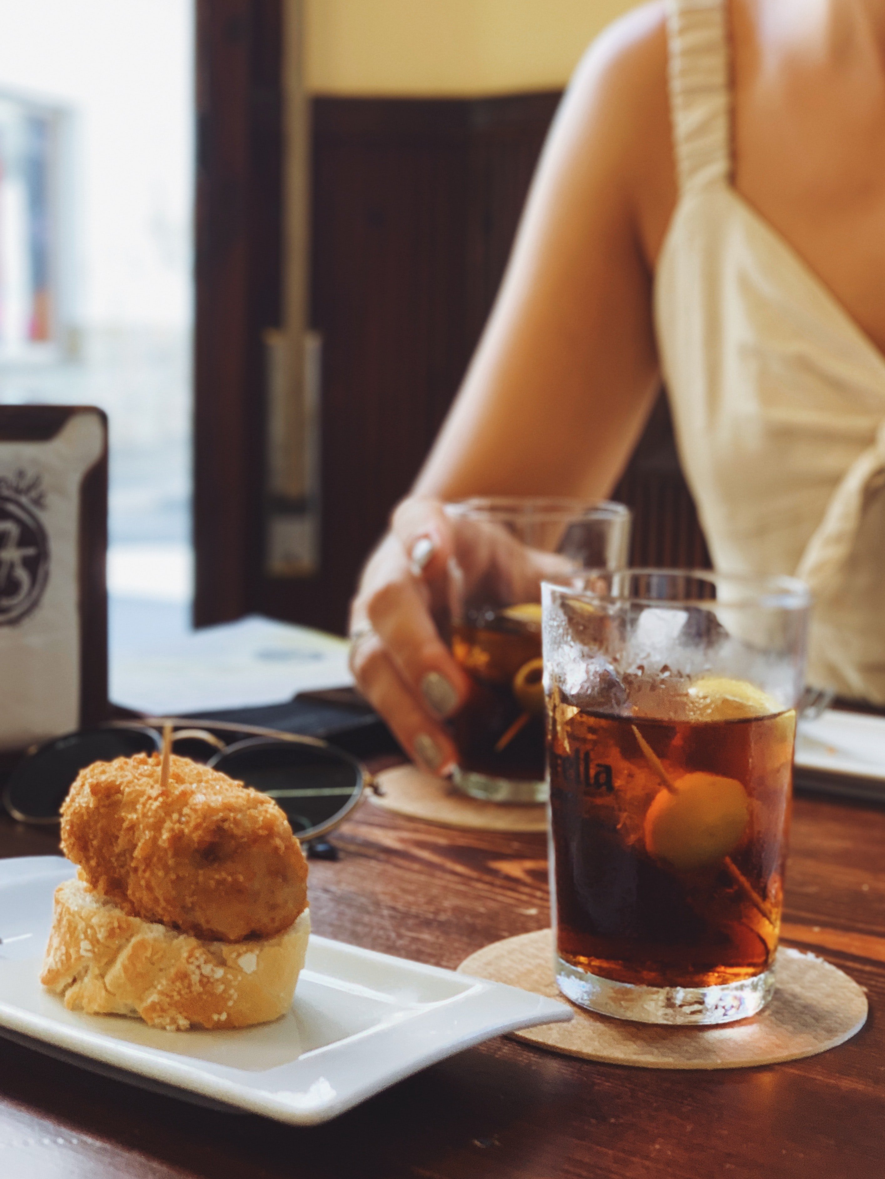 croquetas and vermouth one day in madrid