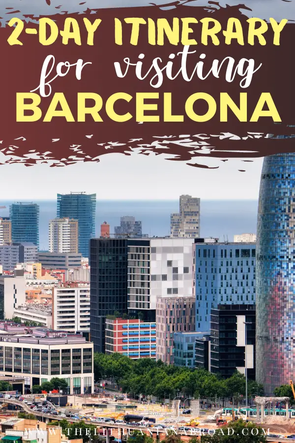 2 day itinerary in barcelona spend 2 days in BArcelona