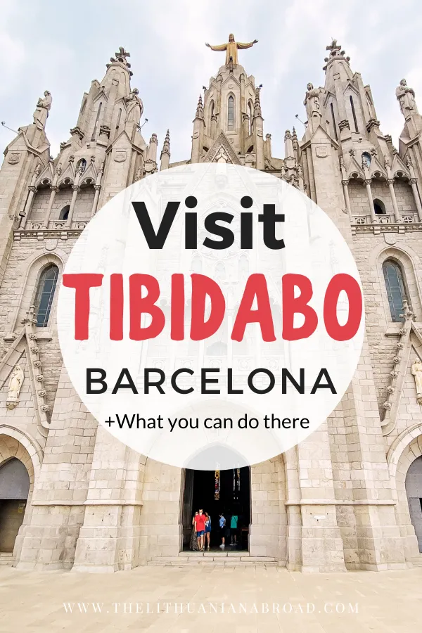 Tibidabo barcelona visit