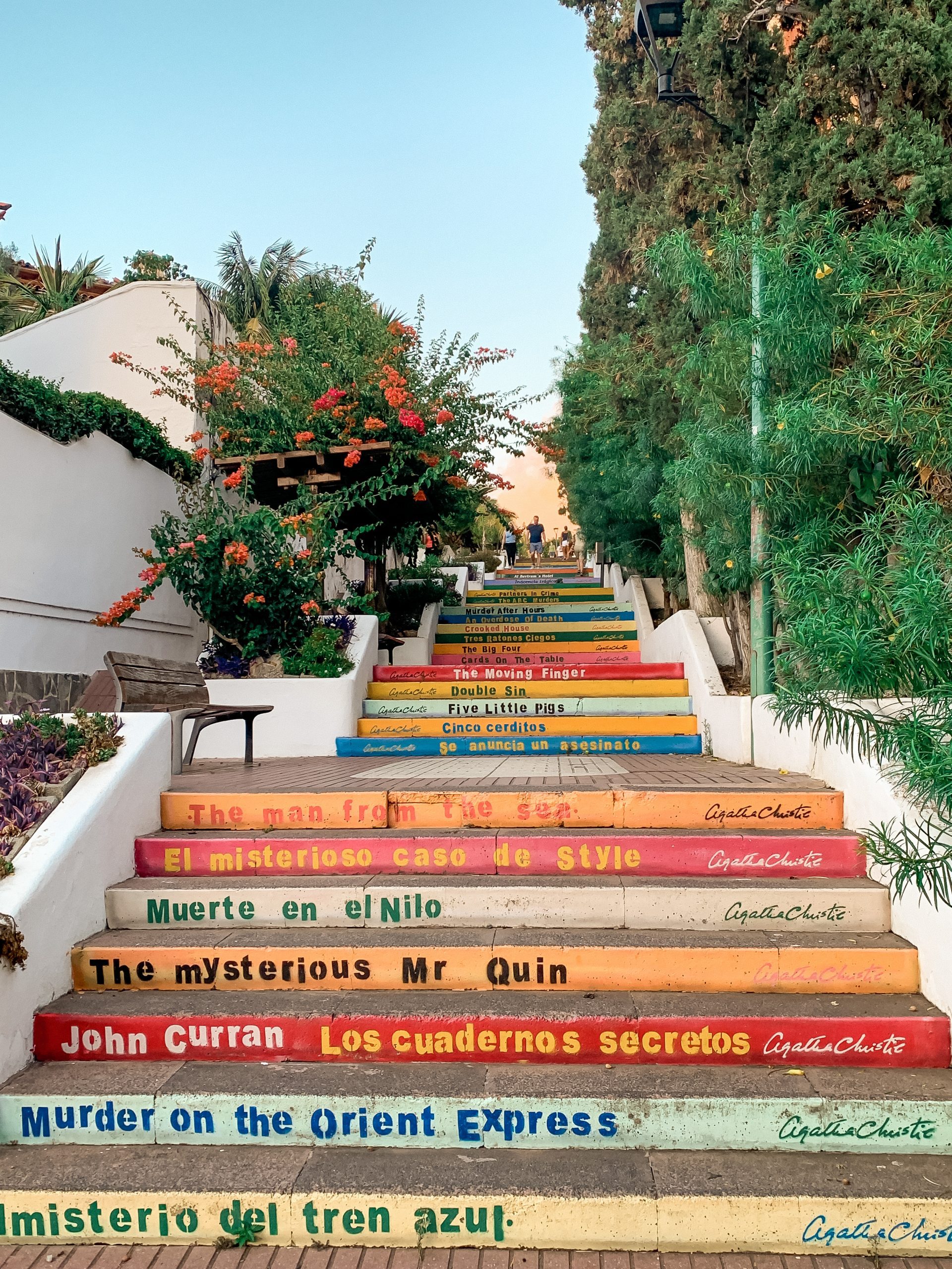 stairs agate christie puerto de la cruz  one-week itinerary for Tenerife