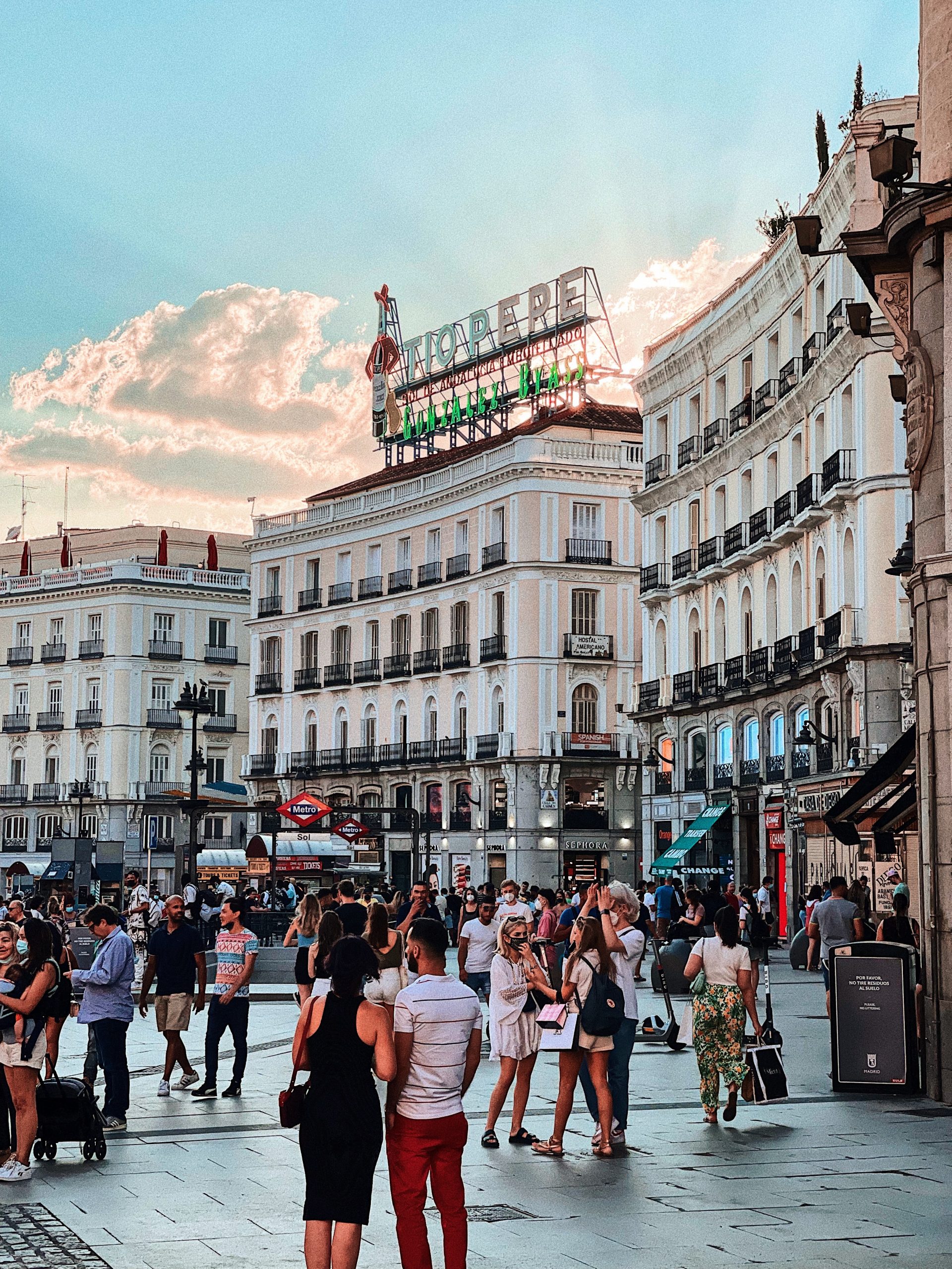 Puerta del Sol Cheap Things to do in Madrid jpg