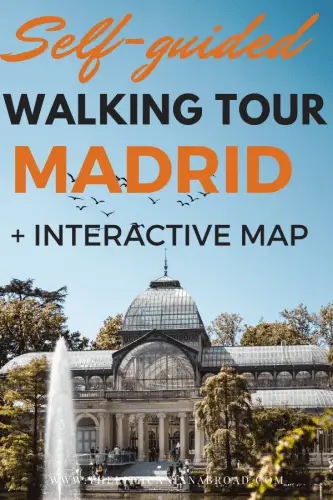 self guided walking tour madrid