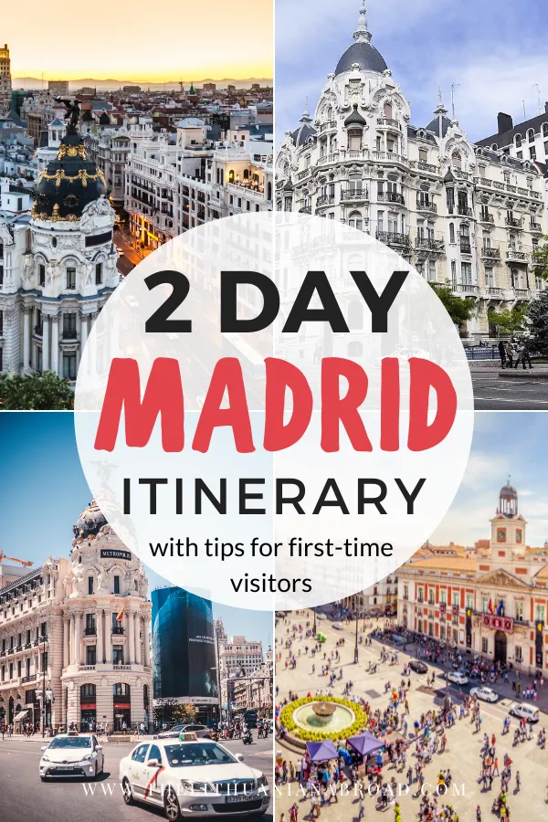 spend 2 days in madrid title photo