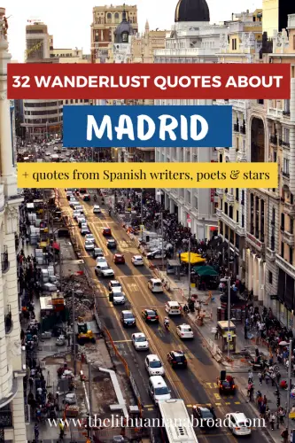 quotes about madrid pin pinterest
