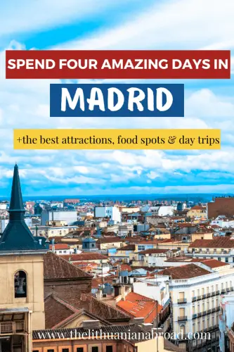 4 days in madrid guide 