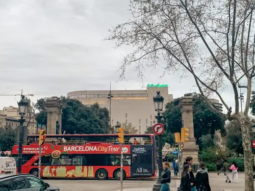 barcelona in December self guided walking tour barcelona take a bus