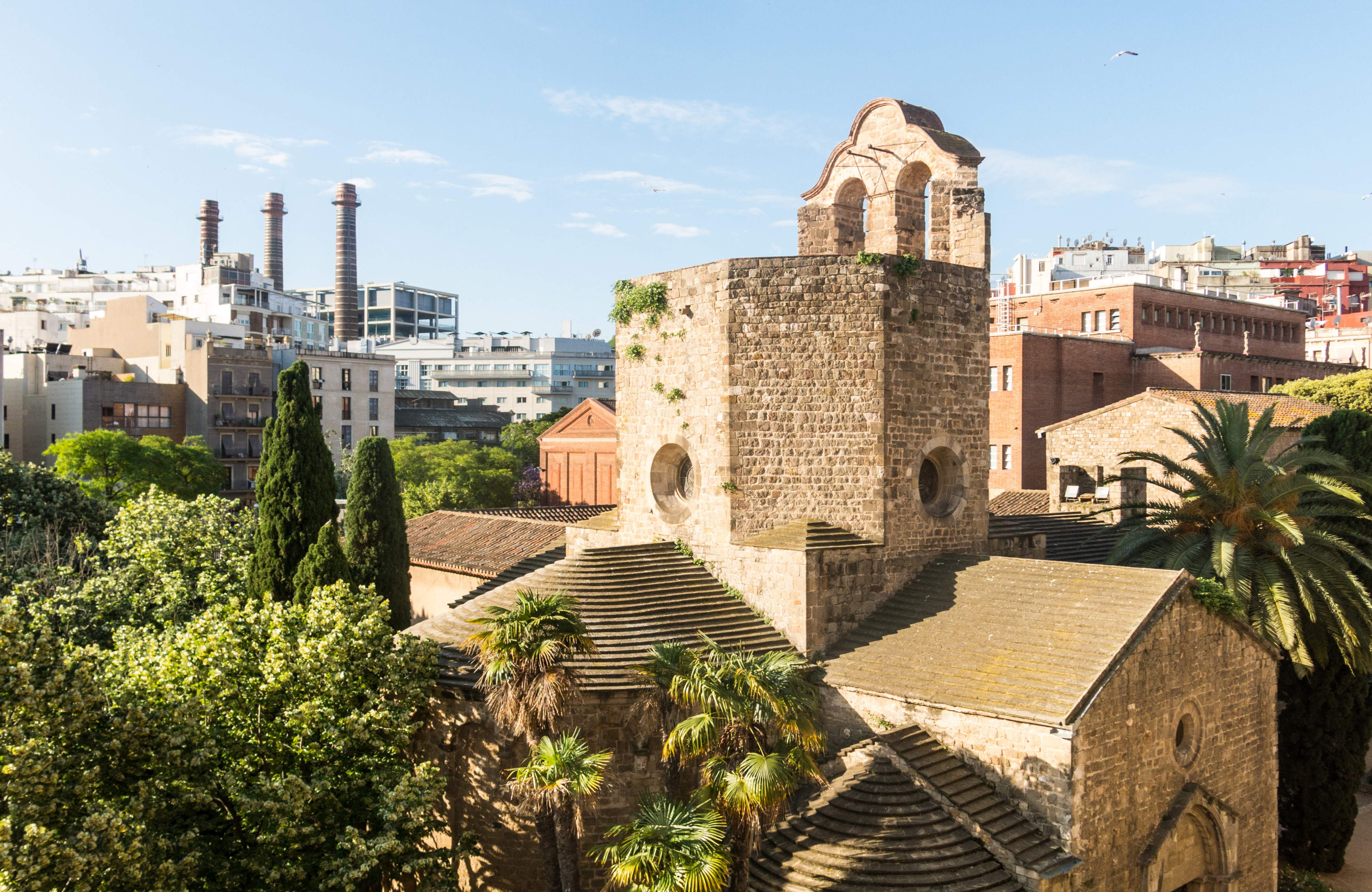 el raval Barcelona Neighbourhood map Sant Pau del camp