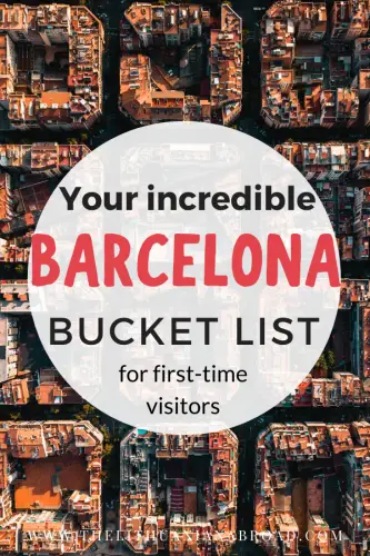 Barcelona Bucket list photo