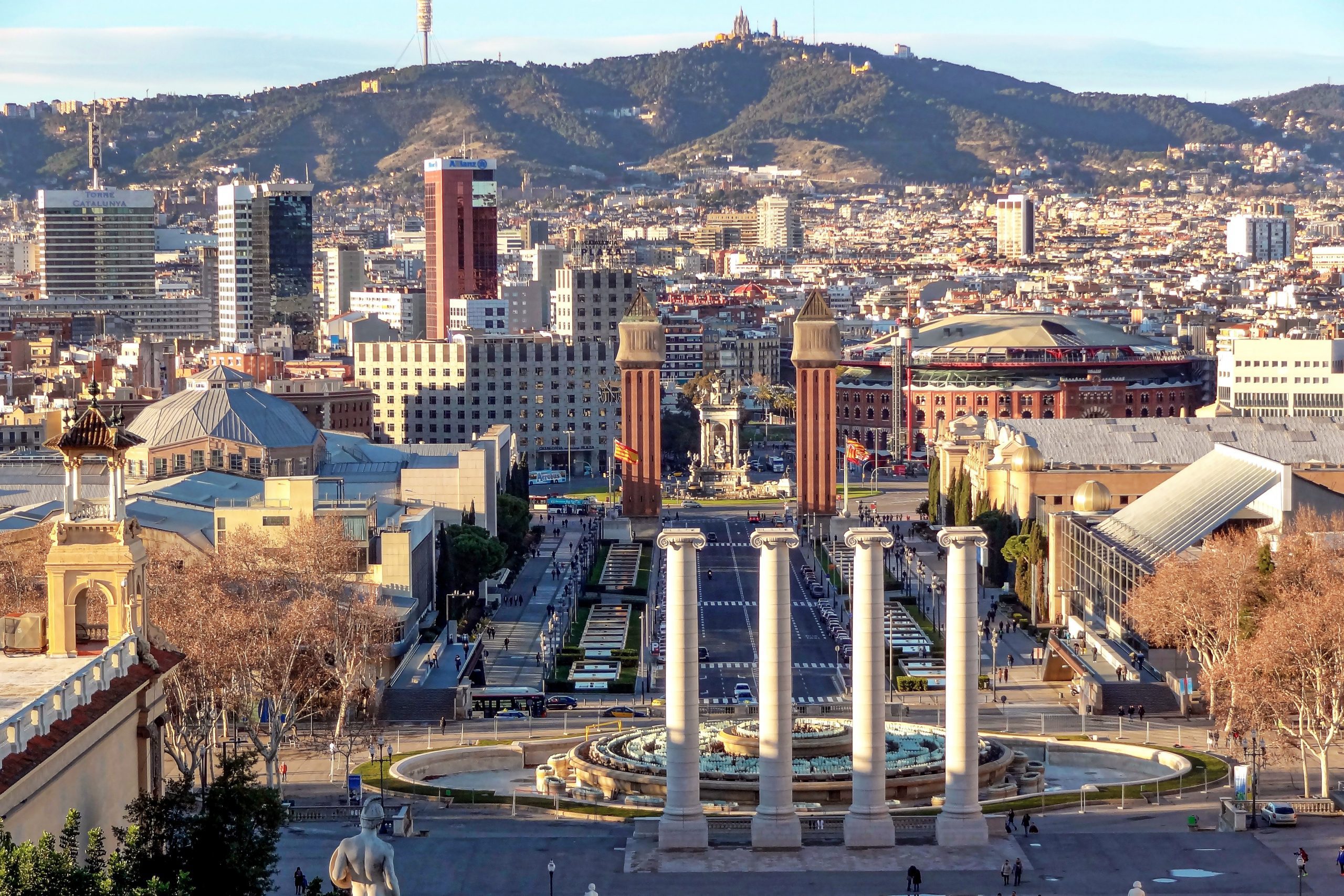 Barcelona Neighborhood map Montjuic Barcelona bucket list