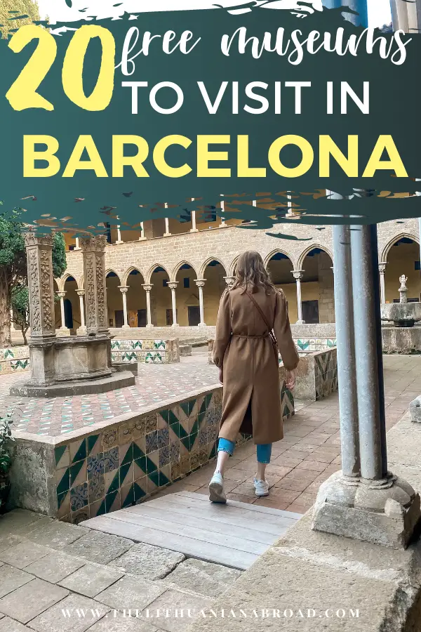 free museums in barcelona