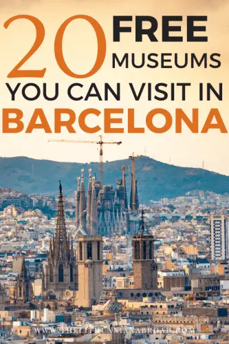 20 free museums in barcelona