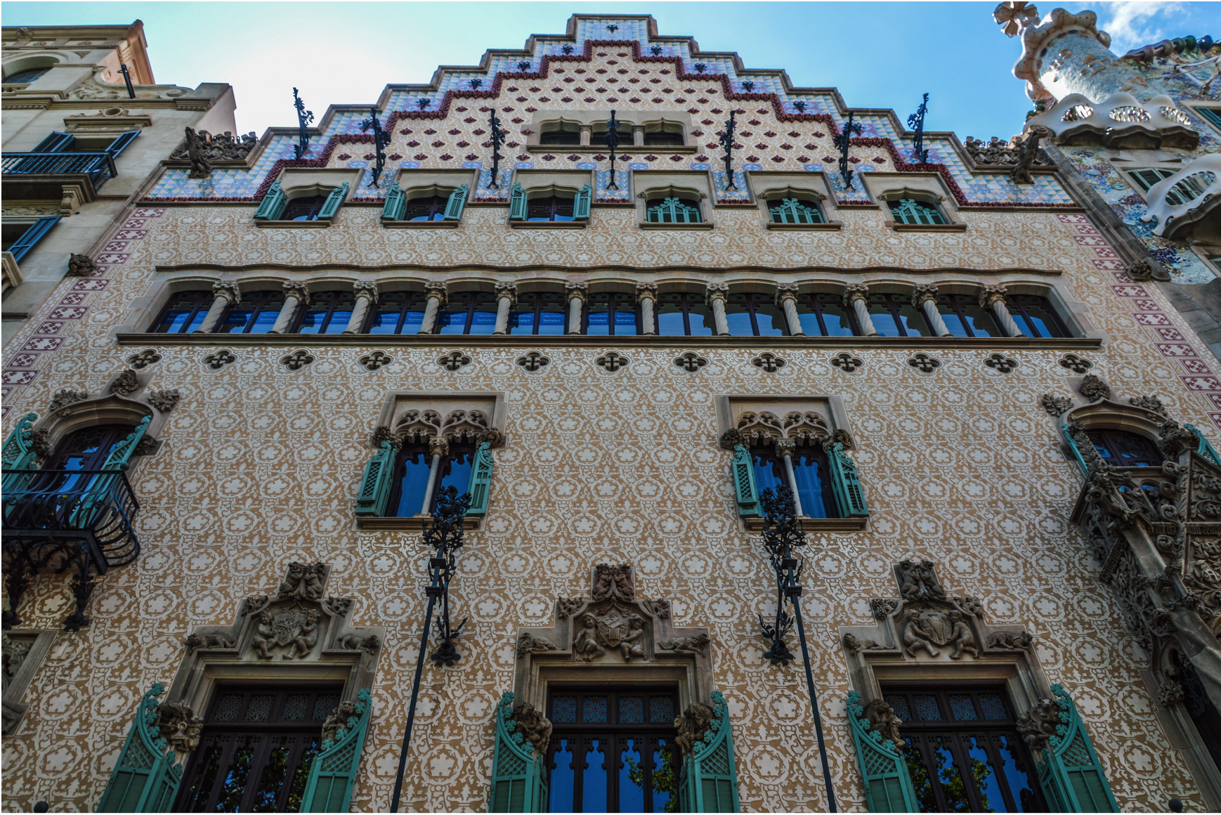 famous buildings in barcelona casa amattler