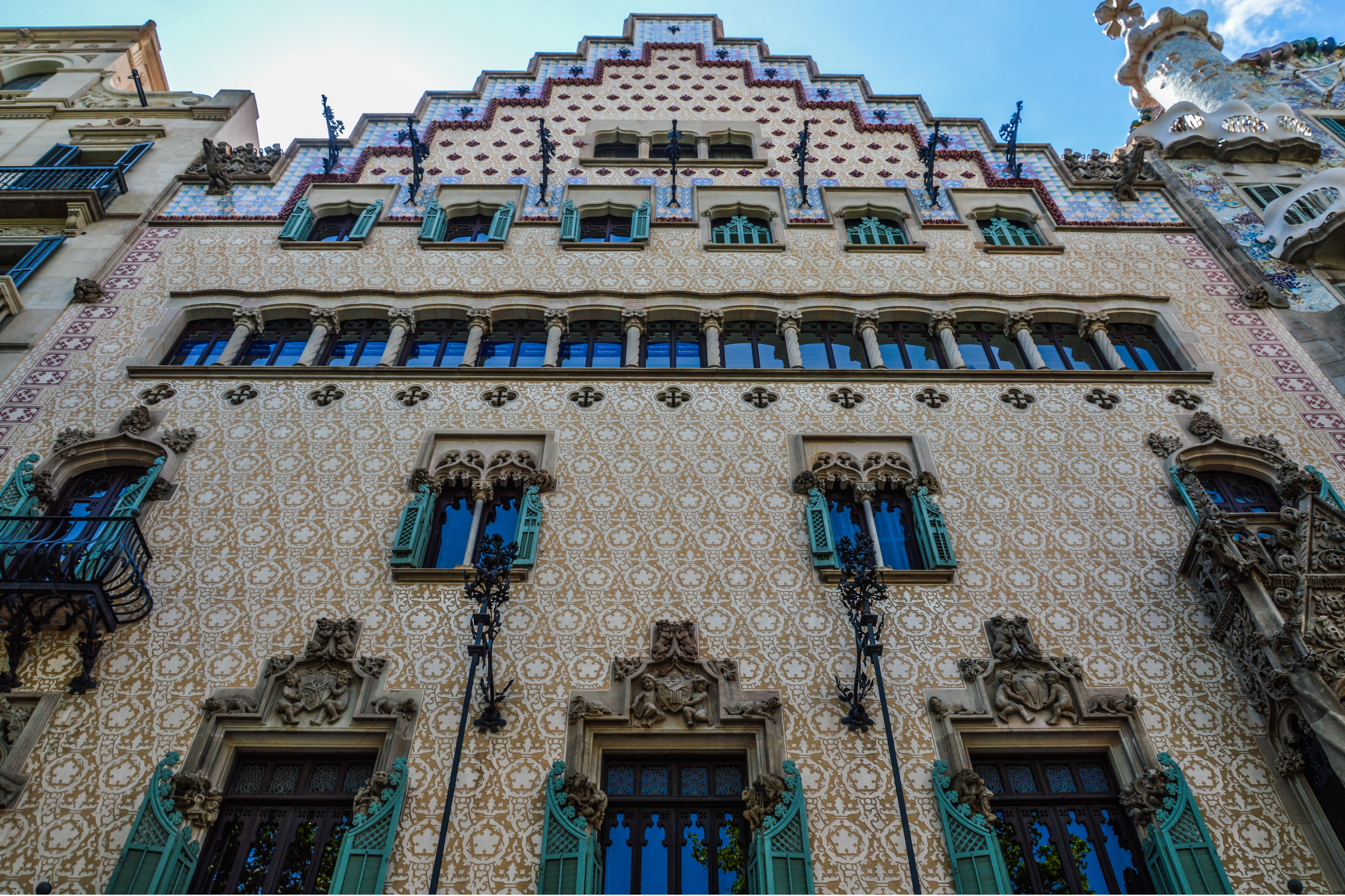 casa amattler famous buildings in Barcelona