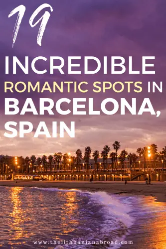 romantic things to do in Barcelona title photo