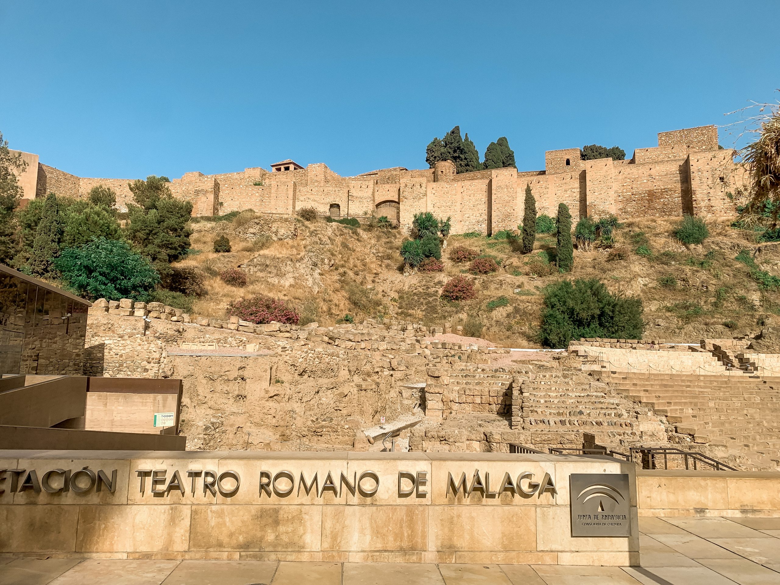 one day in Malaga Alcazaba visit