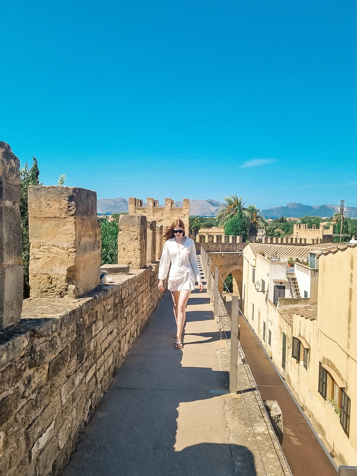 hidden gems in mallorca things to do in Alcudia medieval city walls