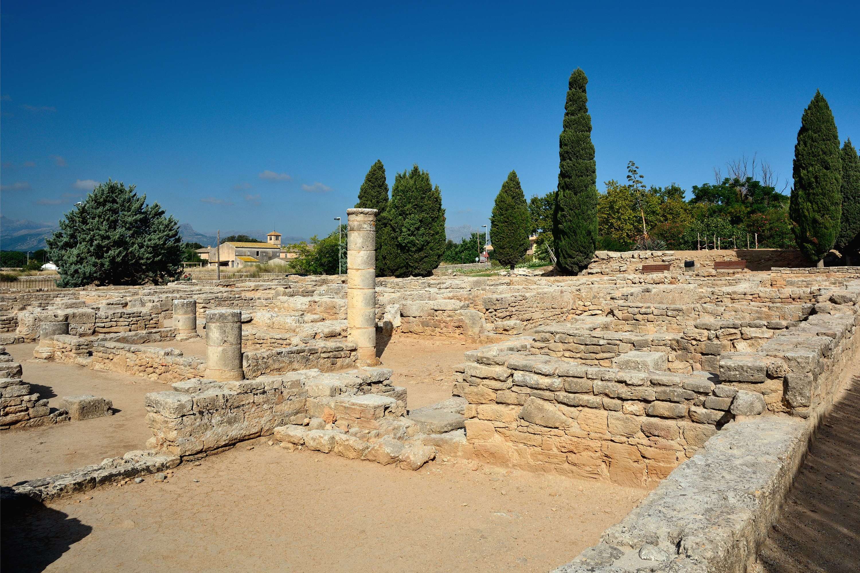 hidden gems in mallorca things to do in Alcudia roman city of Pollentia