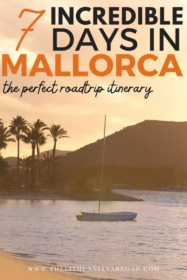 Mallorca itinerary 7 days title photo