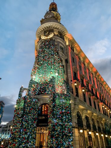 what wo wear in spain in winter Christmas in madrid 4 seasons hotel