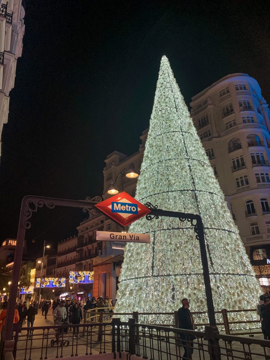 MAdrid in December Gran Vía