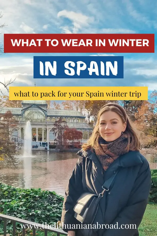 what to wear in Spain in winter title photo