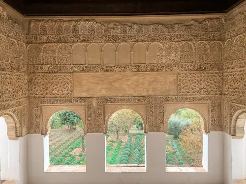 Alhambra gardens generalife
