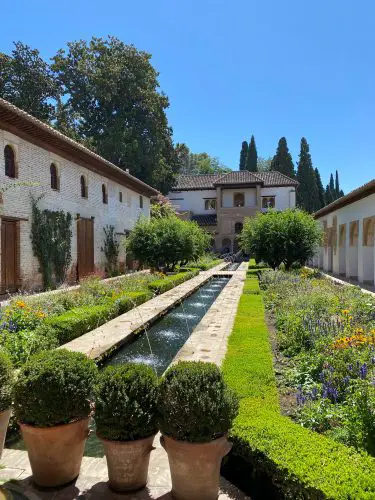 Generalise new gardens Alhambra gardens water plays
