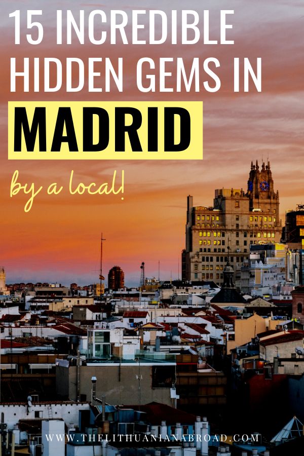 hidden gems in madrid title photo