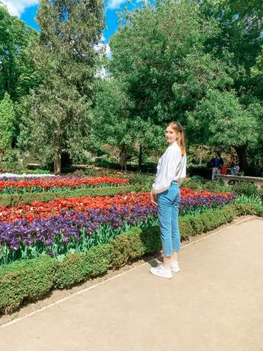Madrid Instagram Spots Botanical Garden Tulips