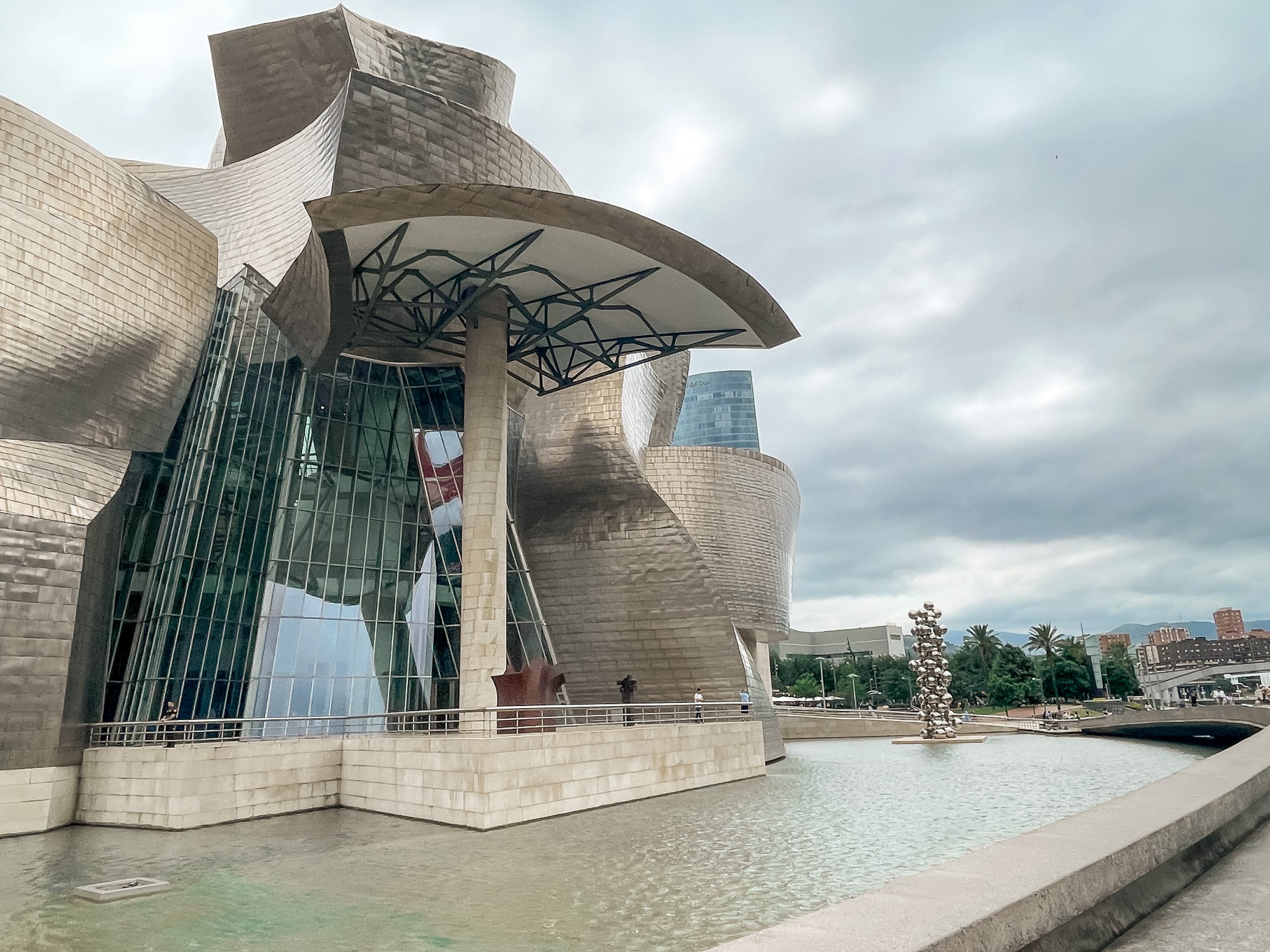 one day in Bilbao Guggenheim museum