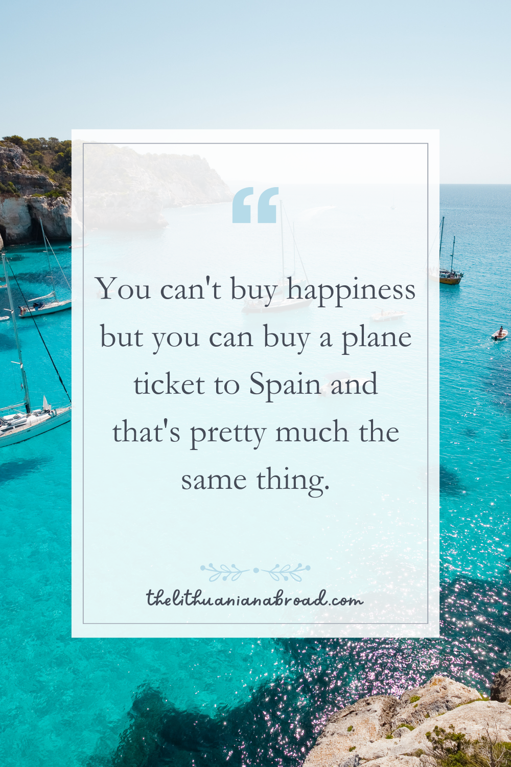 Spain Instagram captions plane tickets