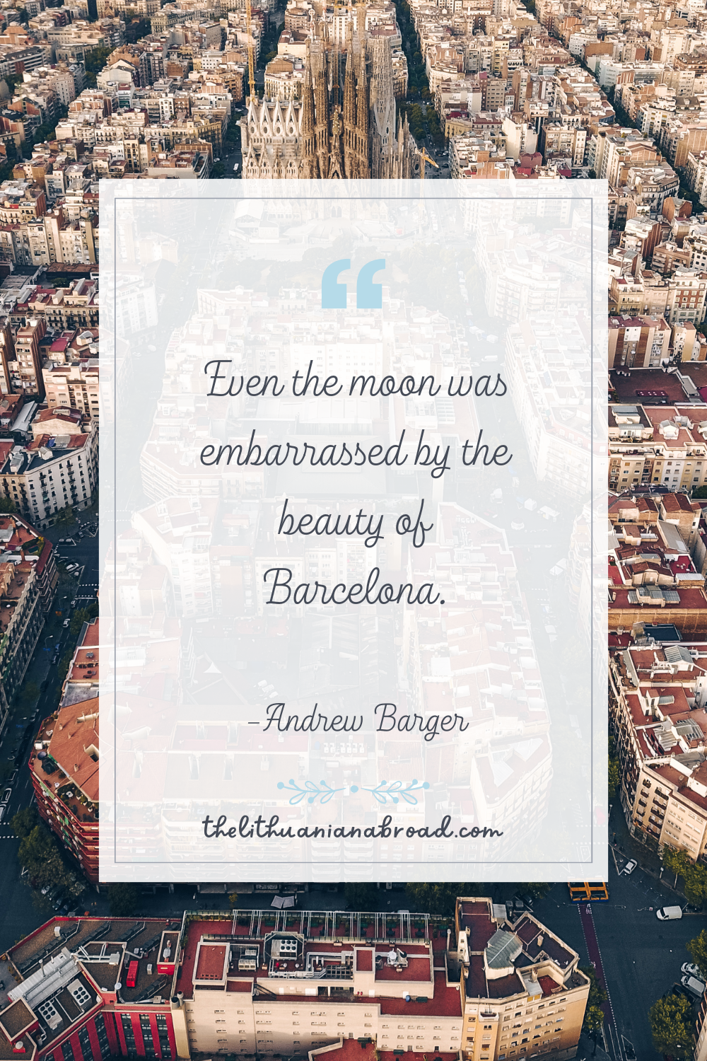 Spain Instagram captions beauty of barcelona