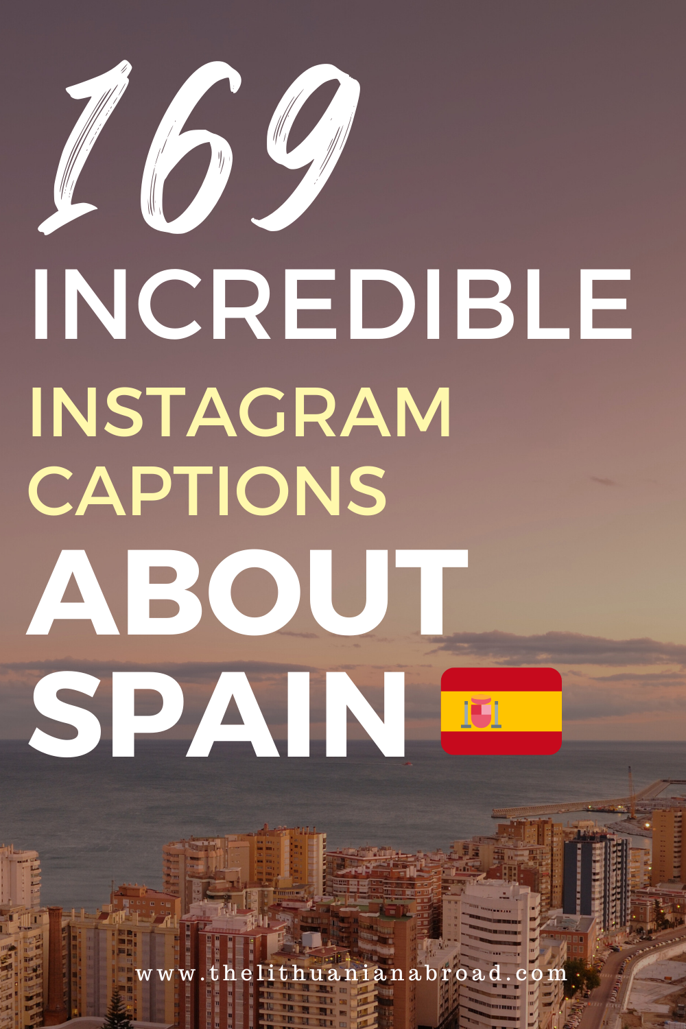 Spain Instagram captions title photo blog