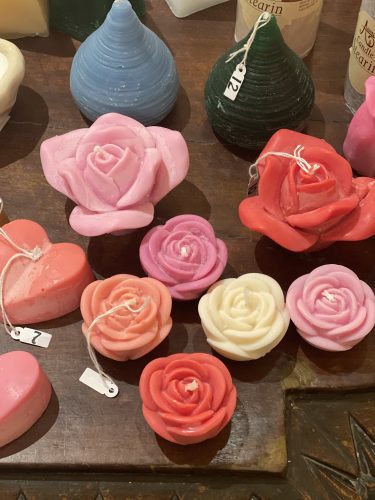 souvenirs from barcelona candles shop roses