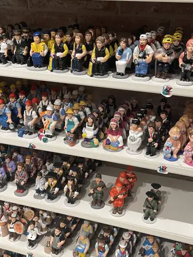 souvenirs from Barcelona caganer celebrities