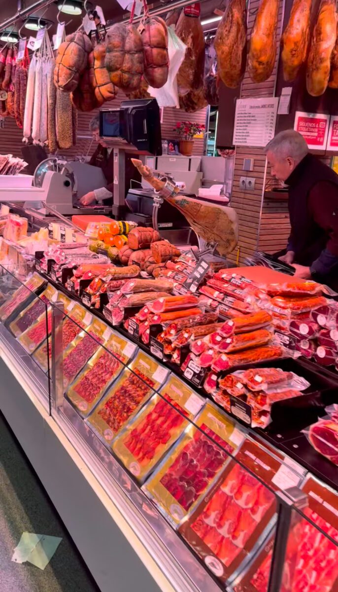 la boqueria jamon la boqueria jamon 3 days in barcelona self guided walking tour barcelona jamon