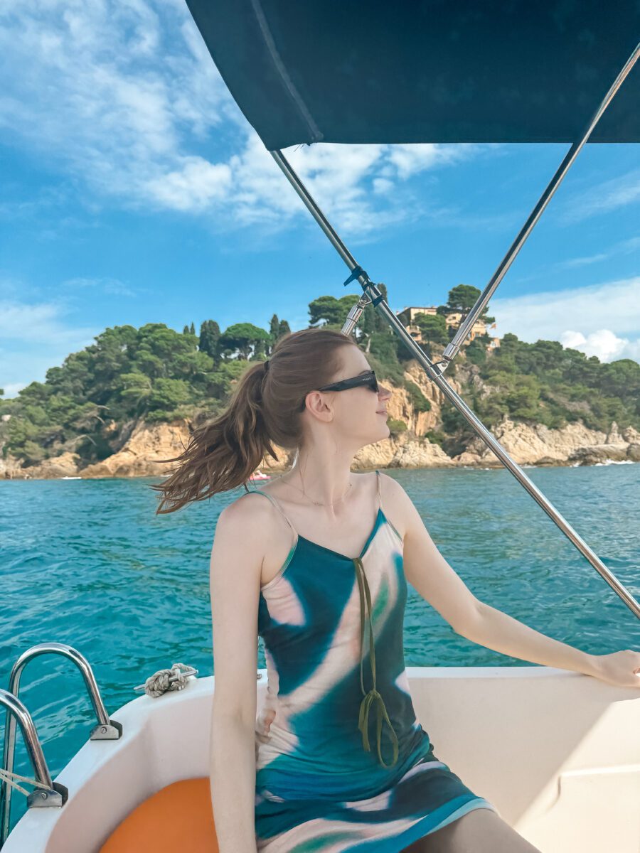 Costa Brava itinerary Blanes boat rental 