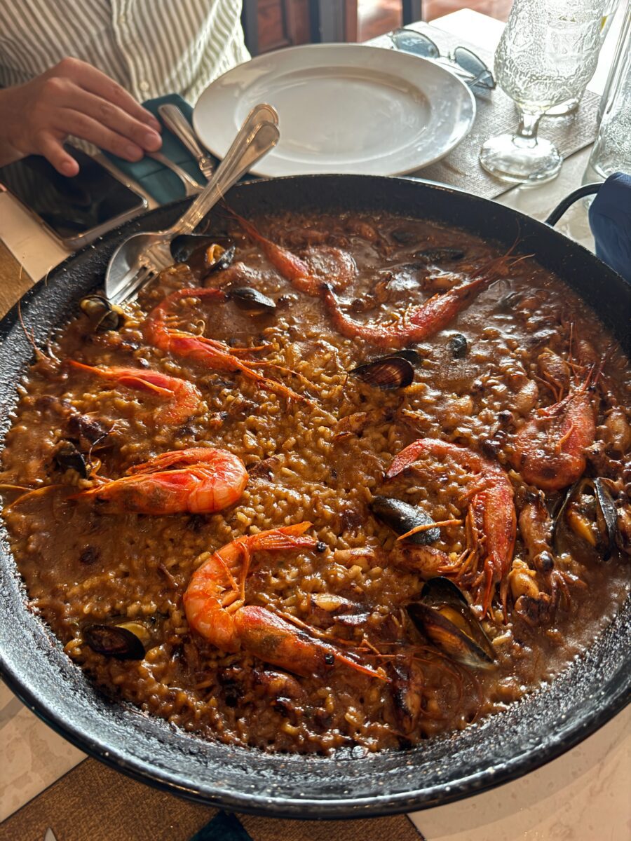 Costa Brava itinerary paella blanes