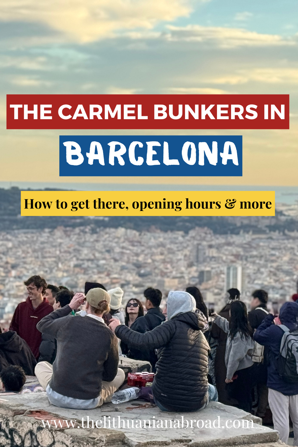 how to get to the bunkers del carmel in barcelona title photo